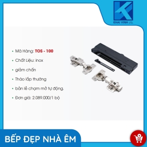 Bản Lề Chạm Mở Tự Động TOS-100 - GROB