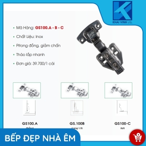 Bản Lề Inox GS100.A-B-C - GROB