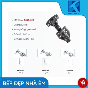 Bản Lề Inox GS86-1-2-3 - GROB