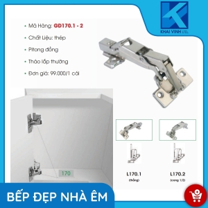 Bản Lề Mở Thép GD170.1-2 - GROB