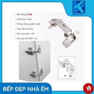 Bản Lề Nối Cánh Thép H135 - GROB