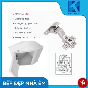 Bản Lề Nối Cánh Thép H30 - GROB