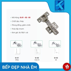 Bản Lề Thép G.01-02-03 - GROB