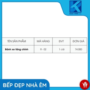 Bánh Xe Tăng Chỉnh R-02 - GROB