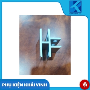 Bas kẹp kính nhôm số 4 chữ T