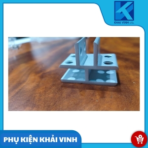 Bas kẹp kính nhôm số 4 chữ T