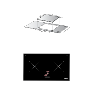 Bếp Từ Đôi DI-808GE - KOCHER