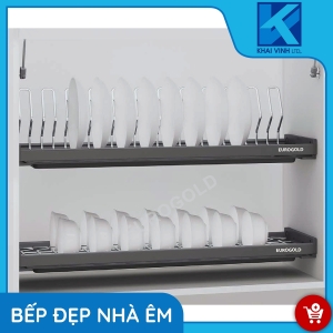 Giá Bát Đĩa Cố Định Inox 304 Nan Oval EPV8060 - EUROGOLD