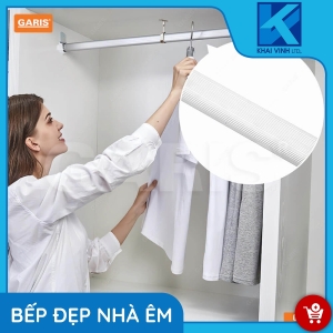 Bộ Giá Treo Quần Áo Cố Định Màu Nhôm Mờ GW26/GW27 - GARIS
