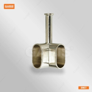 Bộ Giá Treo Quần Áo Cố Định Màu Nhôm Mờ GW26/GW27 - GARIS