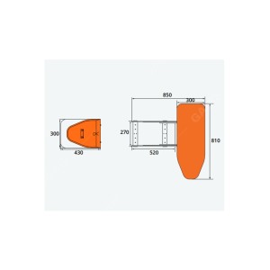 Cầu Là Gập, Âm Tủ, Xoay 180° GW20 - GARIS