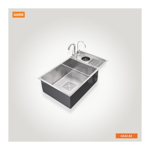  Chậu Rửa 1 Hố Có Máy Rửa Cốc MS11.82 - GARIS