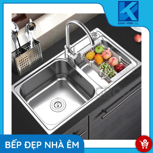 Chậu Rửa 2 Hố Inox GS304-7843PD - GROB