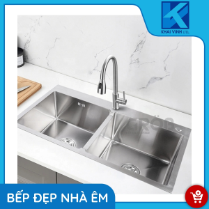 Chậu Rửa 2 Hố Inox GS304-8245CC - GROB