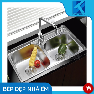 Chậu Rửa 2 Hố Inox GS304-8245EPD - GROB