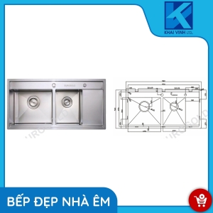 Chậu Rửa Bát EUP39850 - EUROGOLD 