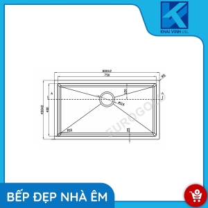 Chậu Rửa Bát EUS68045 - EUROGOLD 
