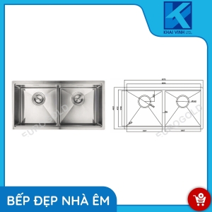 Chậu Rửa Bát EUS98746 - EUROGOLD 