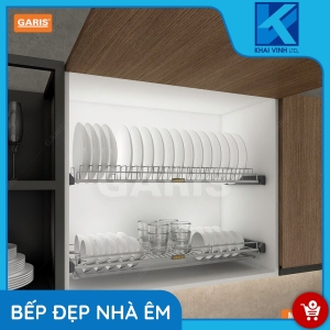 Giá Bát Cố Định 2 Tầng MB04E - GARIS
