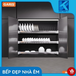 Giá Bát Đĩa Cố Định 3 Tầng GB07E - GARIS