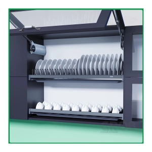 Giá Bát Đĩa Cố Định Hợp Kim Sơn Nano GP-H160 - GROB