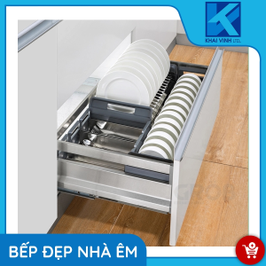Giá Bát Đĩa Đa Năng Inox Hộp - Gắn Cánh GH-61 - GROB