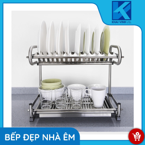 Giá Bát Đĩa Để Bàn Inox Hộp U-60A - GROB