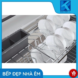 Giá Bát Đĩa Di Động Inox 304 Nan Oval EPV9060 - EUROGOLD