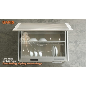 Giá Bát Đĩa Nâng Hạ Có Sấy Khô ML06.9H - GARIS