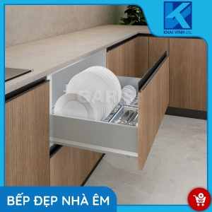 Giá Bát Đĩa Vách Hộp Cánh Kéo MD02V - GARIS