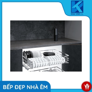 Giá Chén Bát Tủ Dưới Nan Dẹt R035B ROXANA