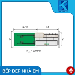 Giá Dao Thớt, Chai Lọ Nan Tròn CS304-30 - GROB