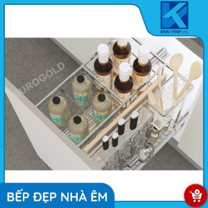 Giá Dao Thớt Inox Nan Vuông Mạ Crom ERO2020B - EUROGOLD