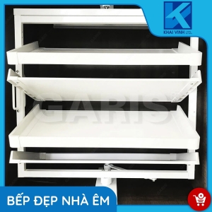 Giá Để Giày Xoay 360° - 4 Tầng Màu Trắng GW25 - GARIS