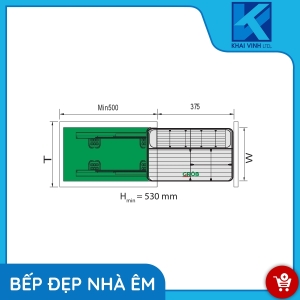 Giá Gia Vị, Chai Lọ Nan Tròn CS304-30B - GROB