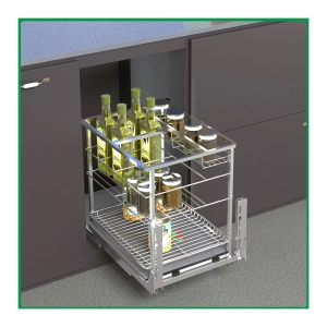 Giá Gia Vị, Chai Lọ Nan Vuông CS304-20BNEW - GROB