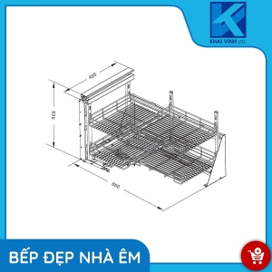 Giá Góc Liên Hoàn ,Nan Hộp R007L+R ROXANA
