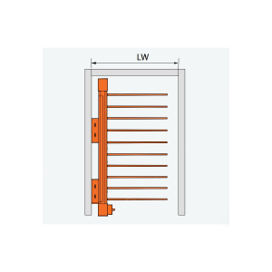 Giá Treo Quần Âu Đơn Lệch GW37E - GARIS