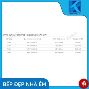 Giá Vắt Quần Âu Kết Hợp Để Trang Sức EVA560 - EUROGOLD 