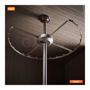 Giá Xoay, Treo Trần Góc Tủ Quần Áo 1 Tầng GW32R - GARIS