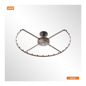 Giá Xoay, Treo Trần Góc Tủ Quần Áo 1 Tầng GW32R - GARIS