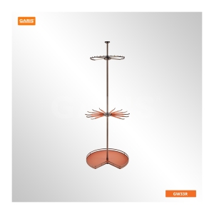 Giá Xoay, Treo Trần Góc Tủ Quần Áo 3 Tầng GW33R - GARIS
