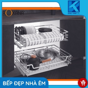 Giá Xoong Nồi Chén Bát Tủ Dưới R034A - ROXANA