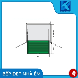 Giá Xoong Nồi Inox Hộp - Âm Tủ GH-60A - GROB