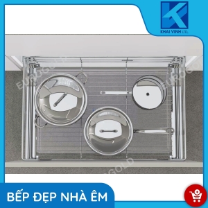 Giá Xoong Nồi Inox Nan Âm Tủ - Gắn Cánh EG6160 - EUROGOLD
