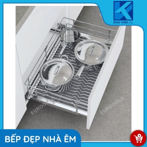 Giá Xoong Nồi Nan Oval Âm Tủ EPV5060F - EUROGOLD