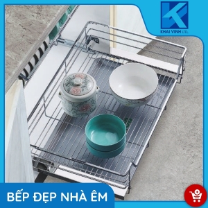 Giá Xoong Nồi Nan Vuông - Inox Mạ Crom CS-61 - GROB