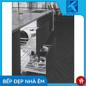 Giá Xoong Nồi Tủ Dưới Nan Dẹt R001A - ROXANA