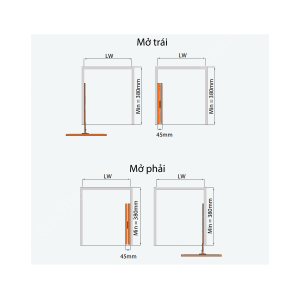 Gương Treo Âm Tủ GW31 - GARIS