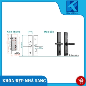 Khóa Vân Tay Cửa Chính KAIMI-AT01